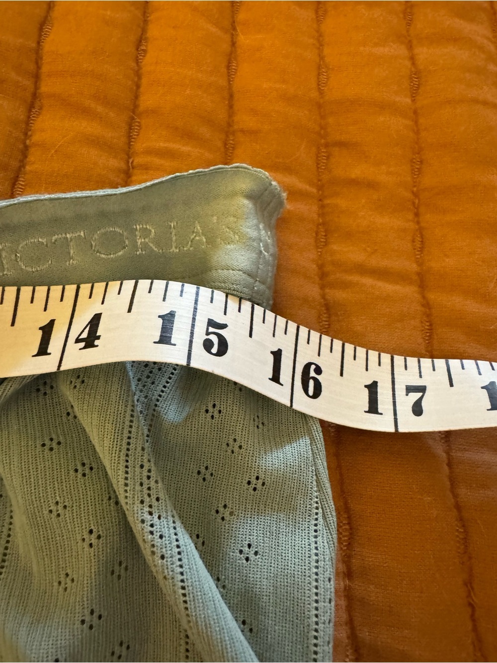 Victoria's Secret Ribbed Sleep Shorts in Sage - Picture 4 of 7